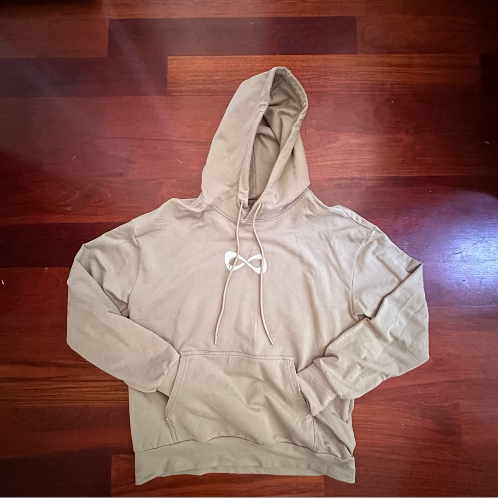 Nfinity sage green sweatshirt. Size medium.